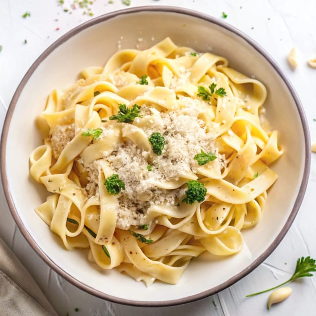 Kids Alfredo Noodles.