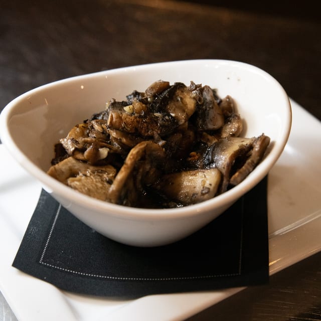 Locally Sourced Mushrooms.