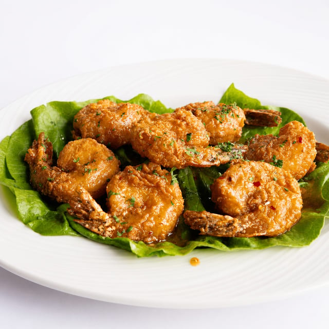 Hot Honey Shrimp.
