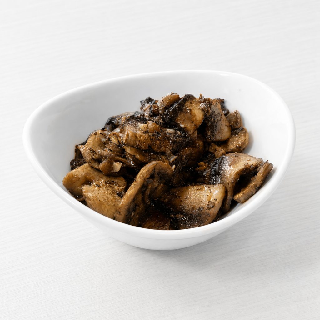Locally Sourced Mushrooms.